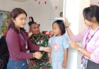 Babinsa Cileles Dampingi Penimbangan 72 Balita dan Pemeriksaan Ibu Hamil